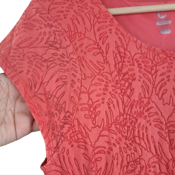 Merrell Monstera Leaf Select Wick Orange Dress - Picture 3 of 6